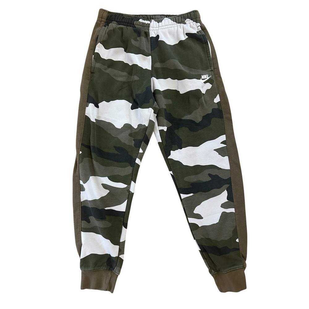 Nike Camoflauge joggers Sweatpants Youth SZ S